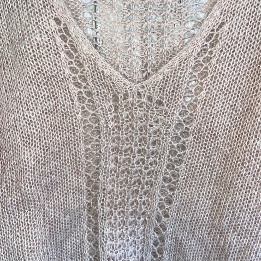 Spell & the Gypsy Collective Mohair Pinkish Knit Soft Jumper Sweater Women’s M/L - Picture 6 of 8